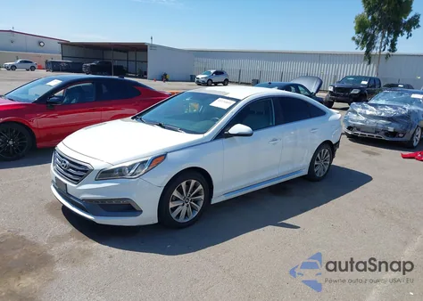 2017 Hyundai Sonata Sport from USA, damaged, VIN 5NPE34AF5HH550140